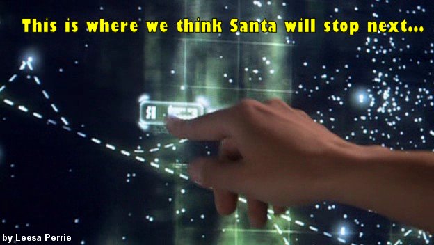 Santa Stops Here