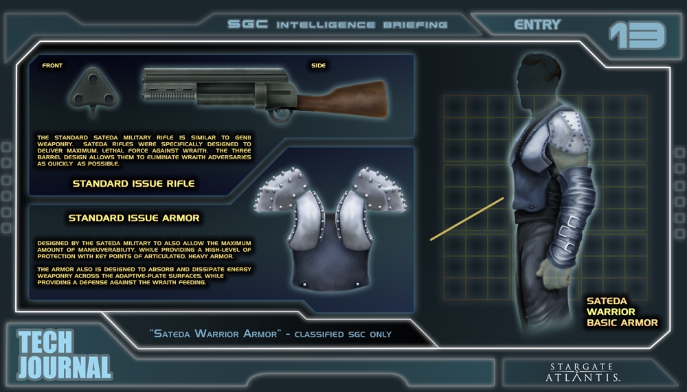 Satedan Warrior Armour