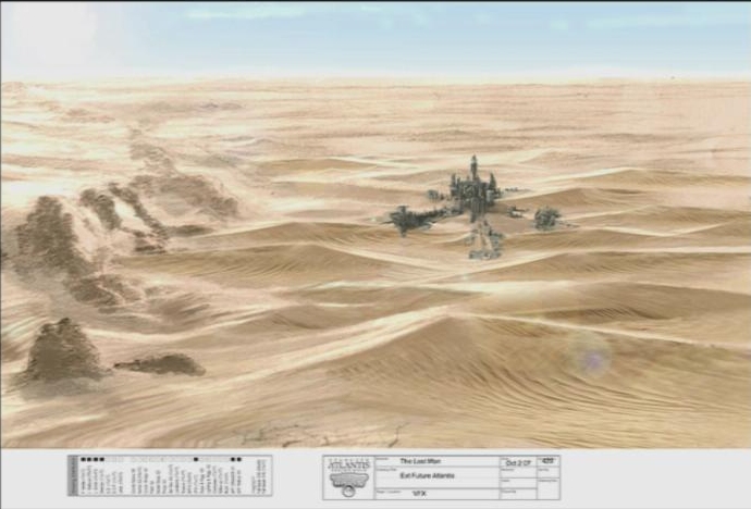 Atlantis in Desert